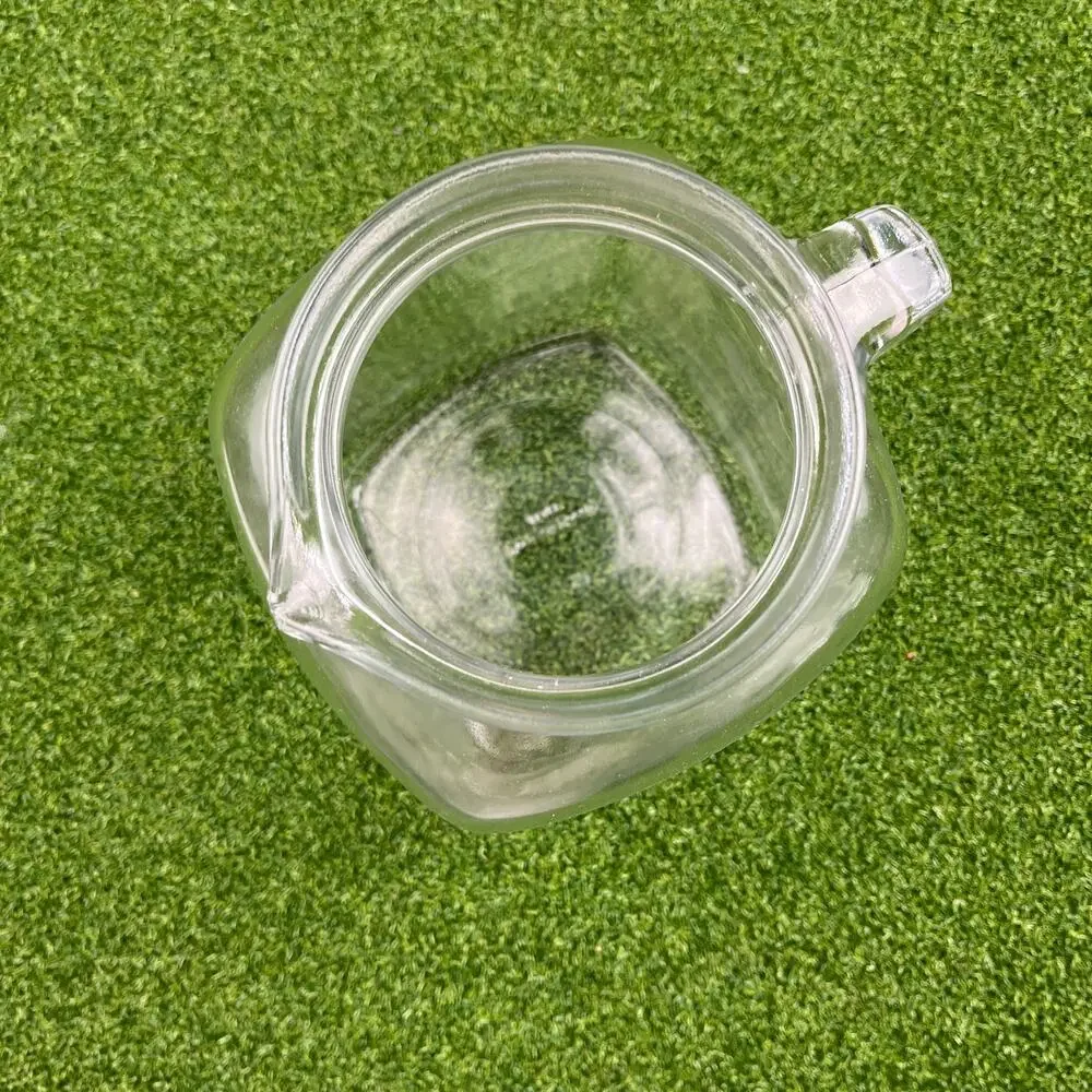 Vintage Bormioli Rocco Frigoverre Clear Glass Jug Made in Italy